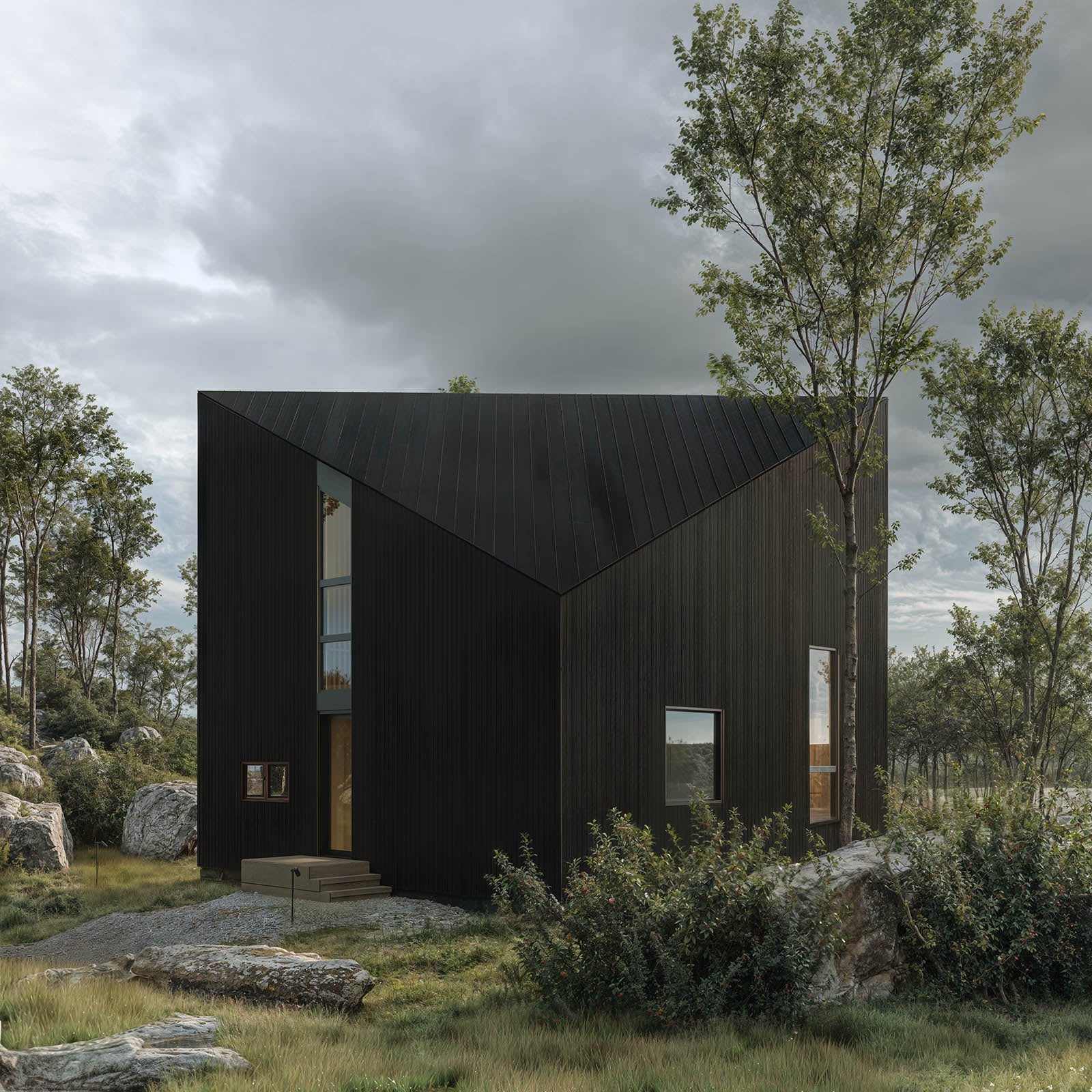 Modern Cabin House Plans